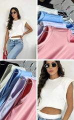 Camiseta Hombrera Rib Cariñoso