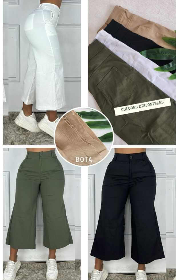 Pantalón Cullette Bota Flecos