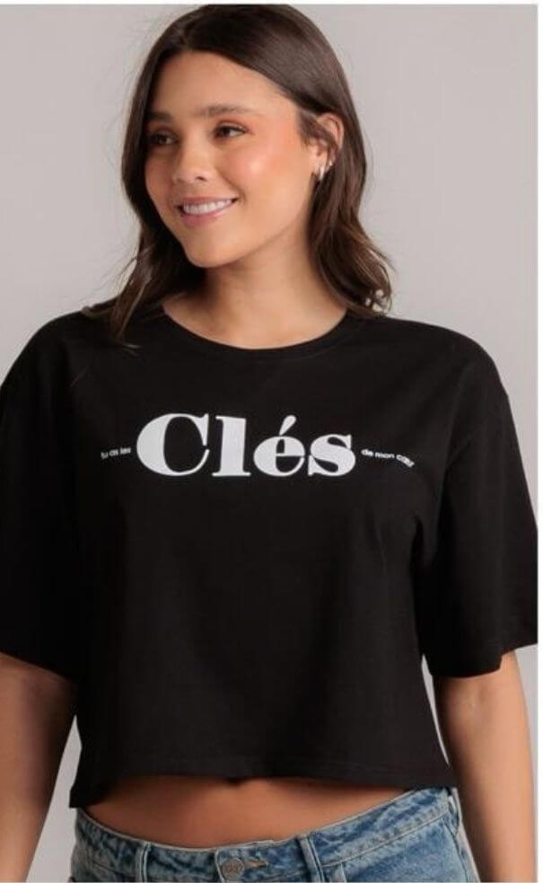 Camiseta Overs. Corta Cles - Tela Fria Peruana