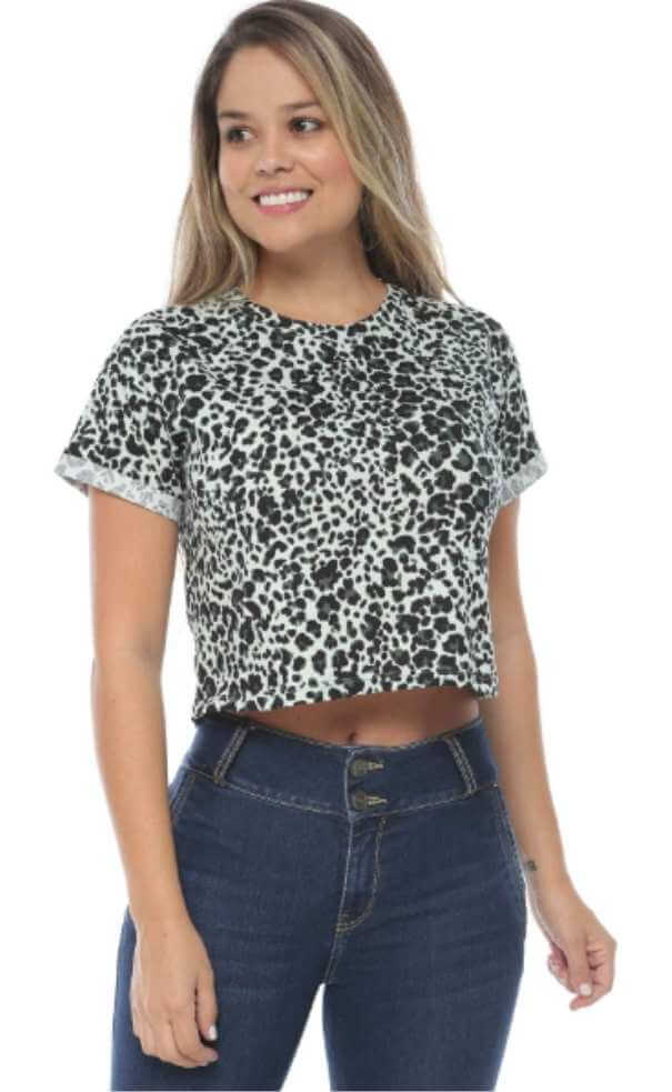 Camiseta Animal Algodon