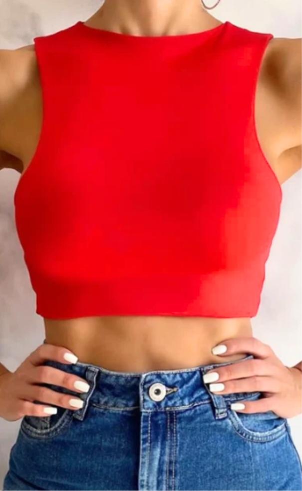 Crop Top Siza Ancho
