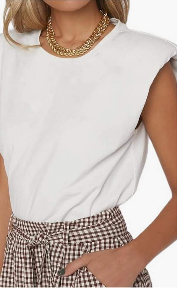 Blusa Hombrera Con Espuma