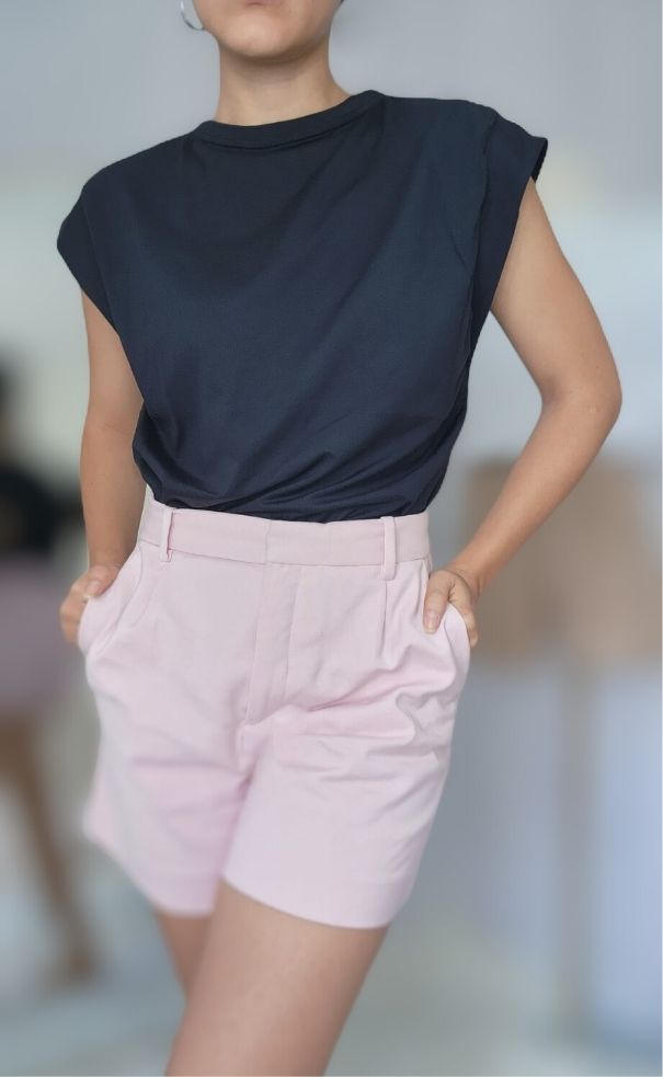 Blusa Hombrera Fajon Tela Fría