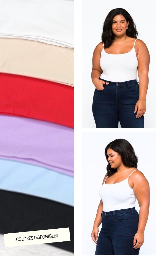 Blusa Tira Básica Plus