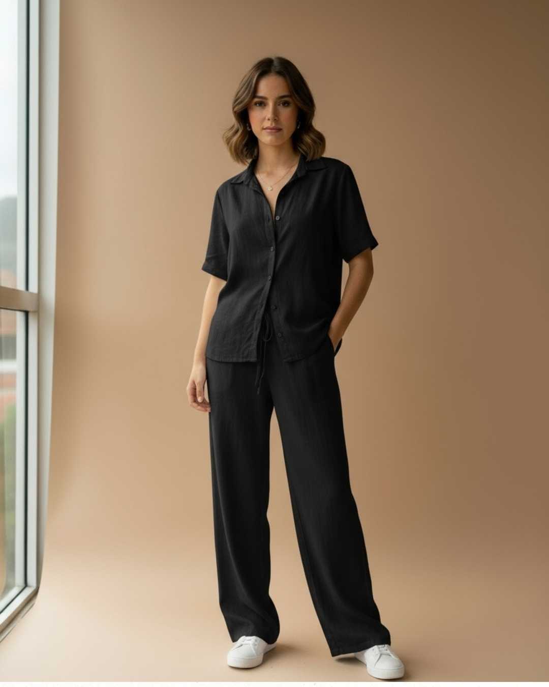 Conjunto Tela Rayon Ancho