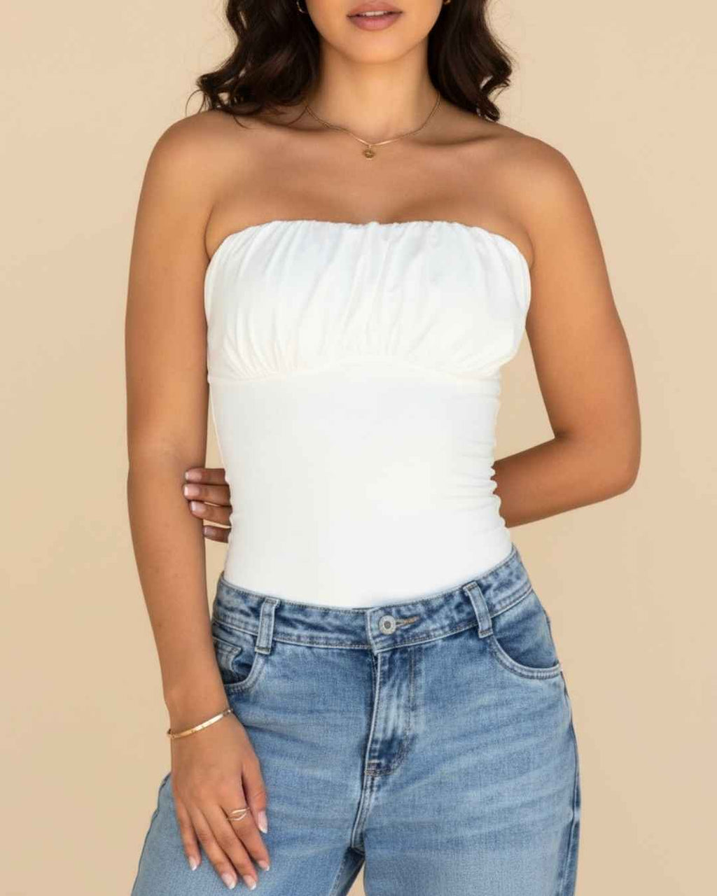 Body Straple Corrugado Pecho