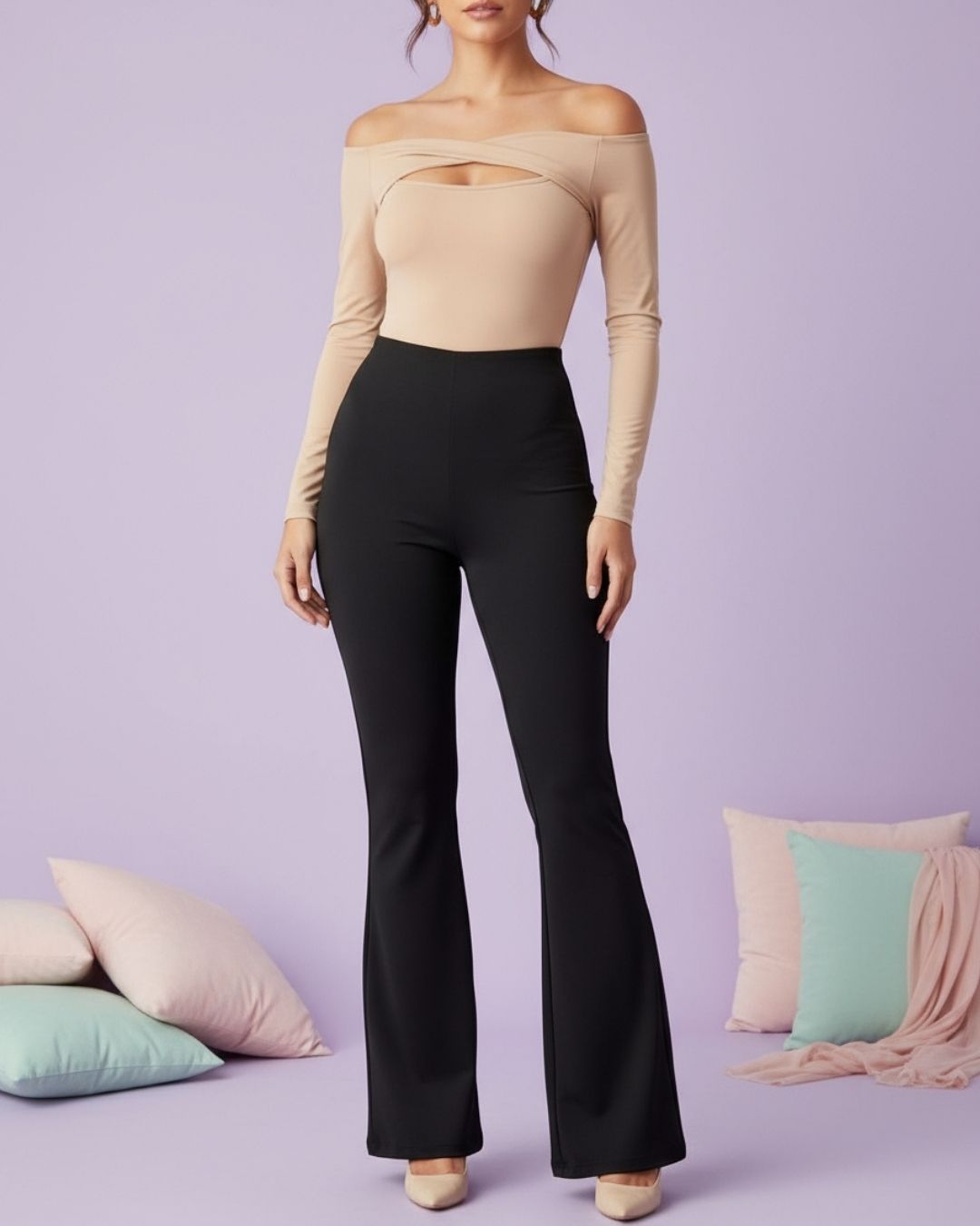 Body Cuello Bandeja Centro Cruzado