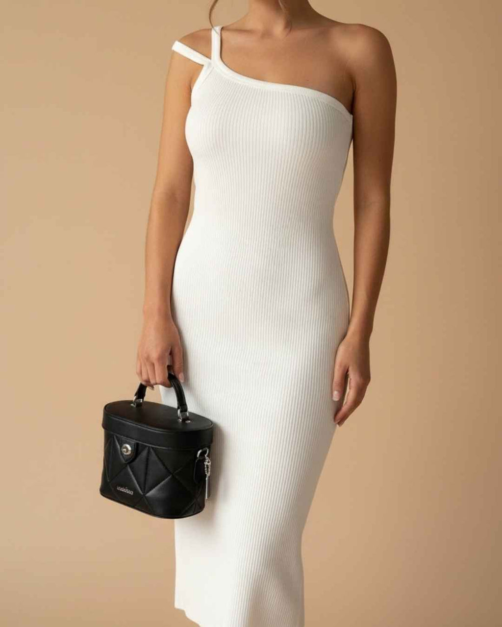 Vestido Doble Tira Rib