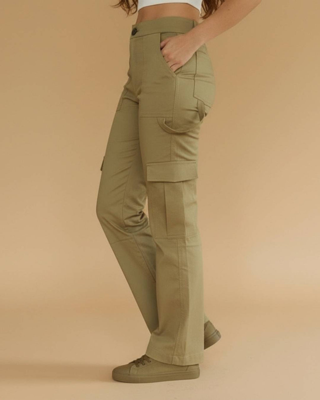 Pantalón Cargo Bengalina Tirante