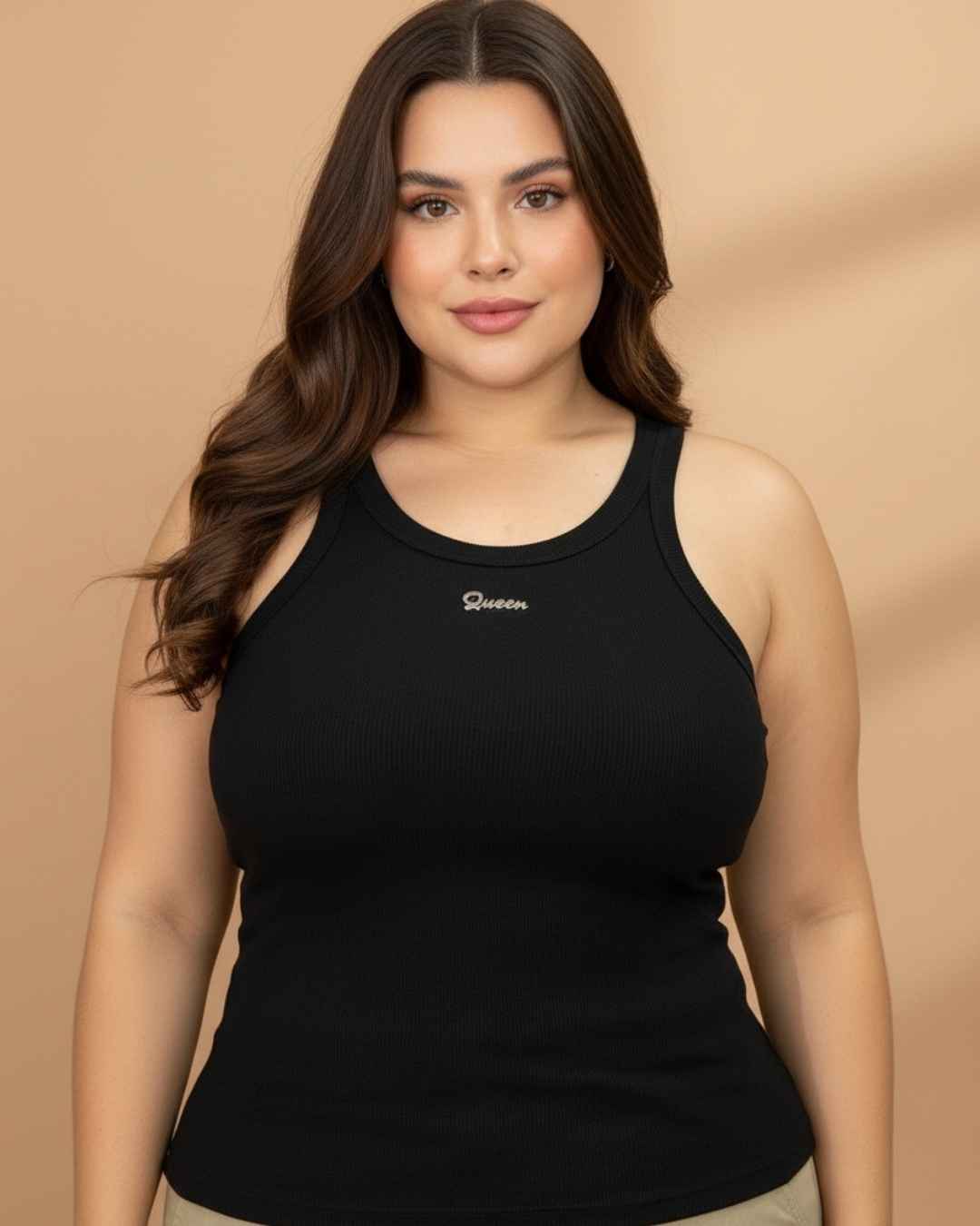 Blusa Esqueleto Plus Rib Queen