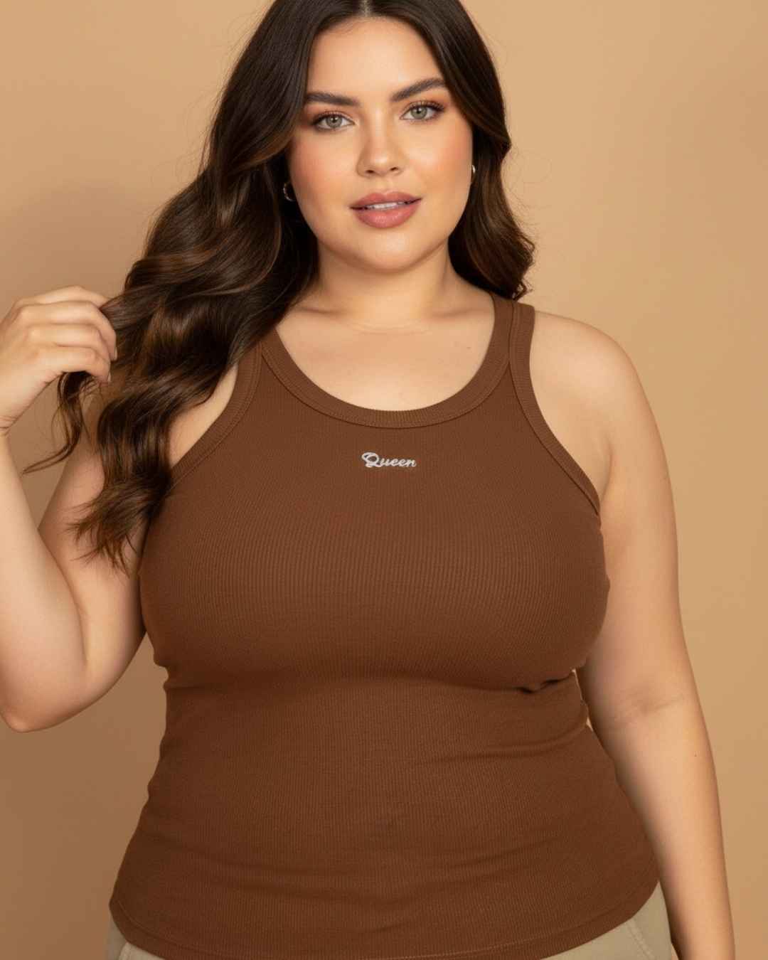 Blusa Esqueleto Plus Rib Queen