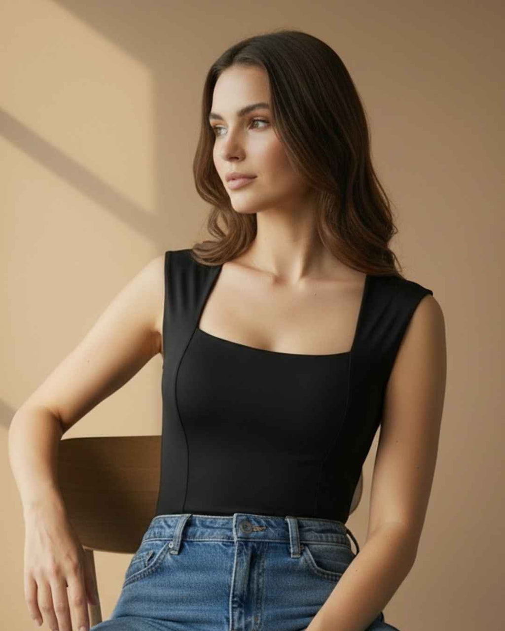 Princess Thick Strap Bodysuit