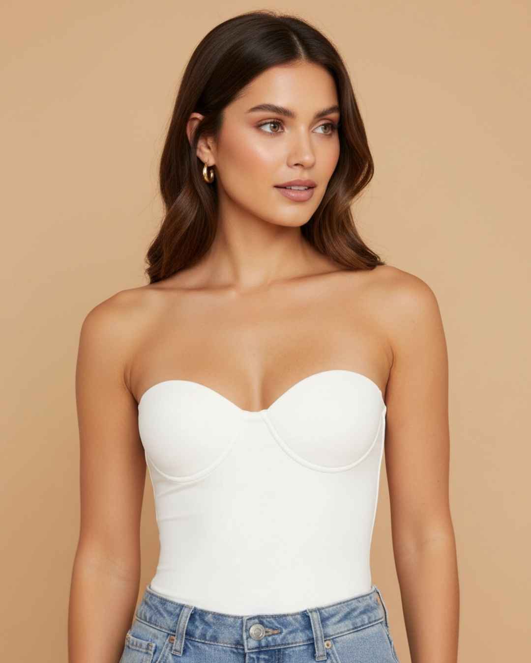 Strapless Heart Cup Body