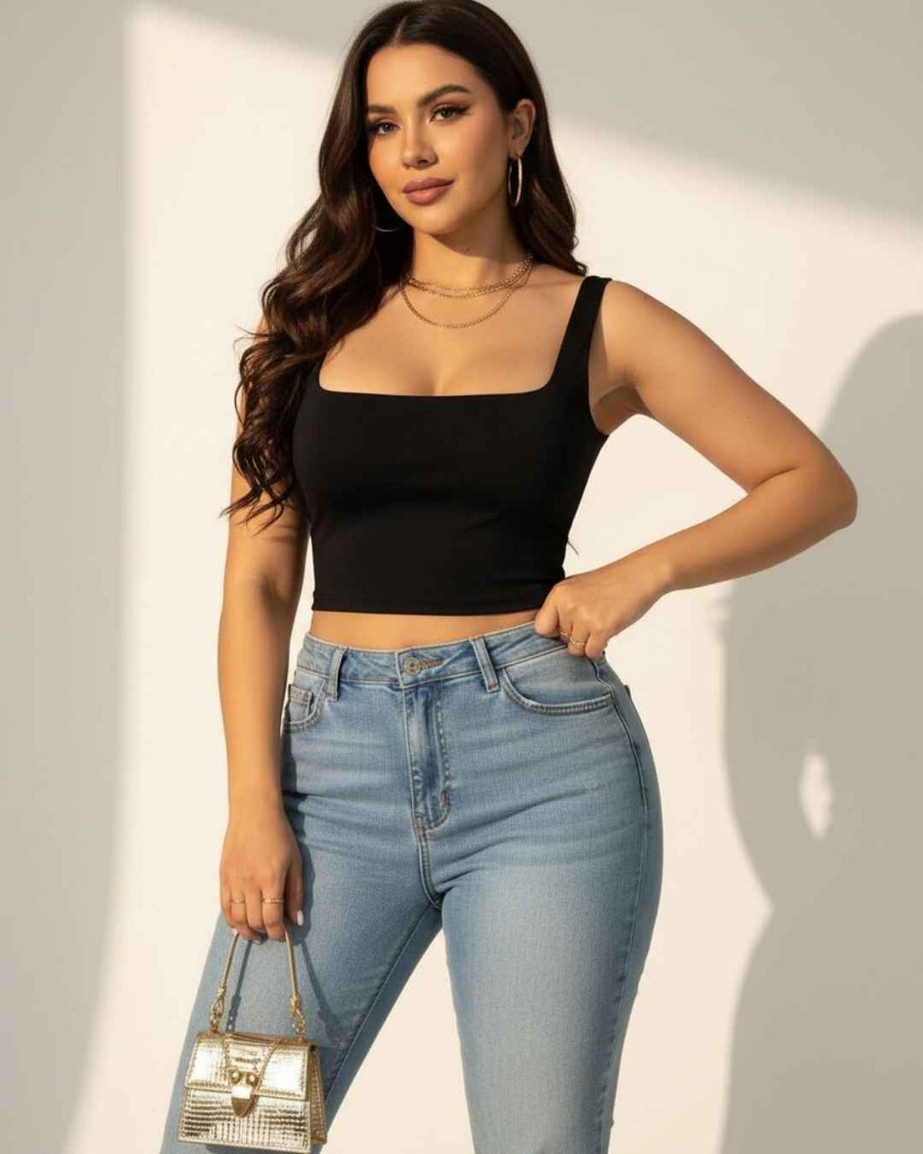 Crop Top Tira Gruesa