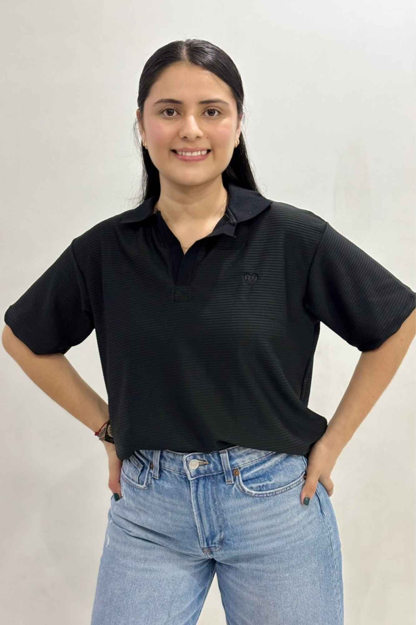 Polo Rayas Corazón