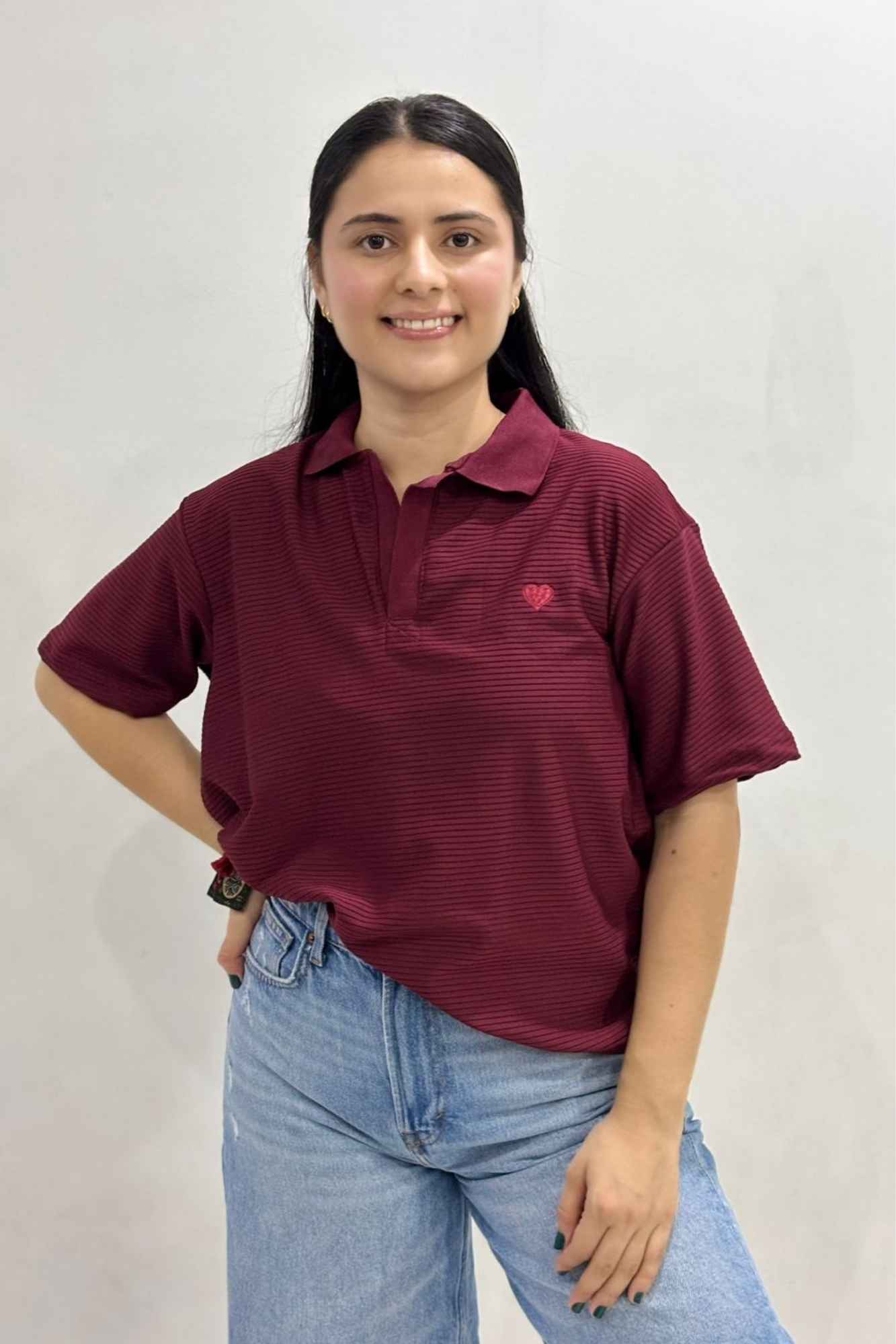 Polo Rayas Corazón