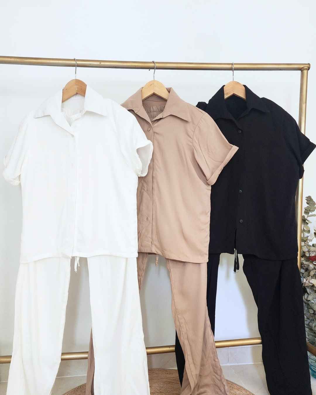Conjunto Tela Rayon Ancho
